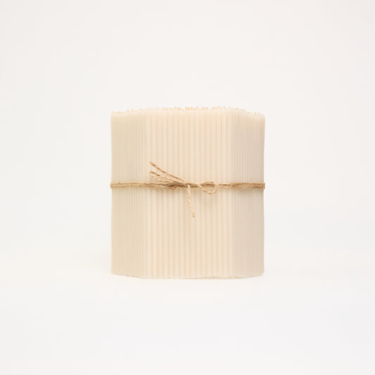 Thin White Beeswax Candles 16 cm – Bulk 1–4 kg | CanBee