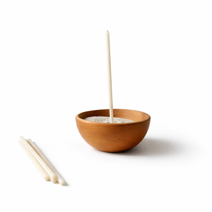 Candele Sottili Bianche in Cera d’Api Naturale | Rituali, Meditazione e Altare | 16 cm | Ø 5 mm | Durata 40 min | 50 Pezzi | CanBee